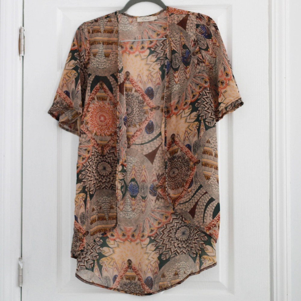 BOHEMIAN STYLE KIMONO